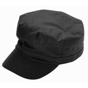 Barbour Waxed Cotton Baker Boy Hat
